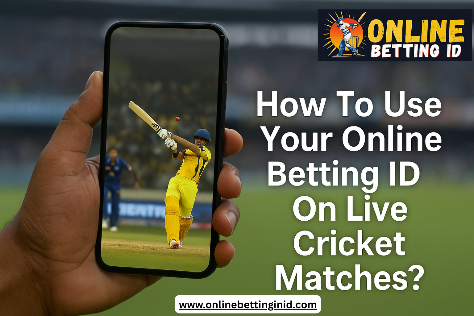 You are currently viewing How to use your online betting ID on Live Cricket Matches?