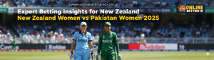 Read more about the article Expert Betting Insights for New Zealand Women vs Pakistan Women 2025