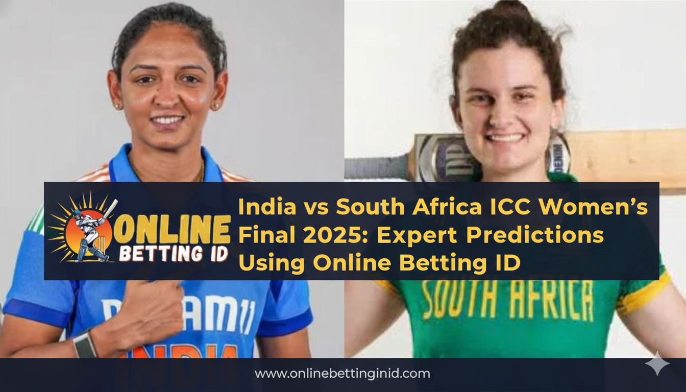 You are currently viewing India vs South Africa ICC Women’s Final 2025: Expert Predictions Using Online Betting ID