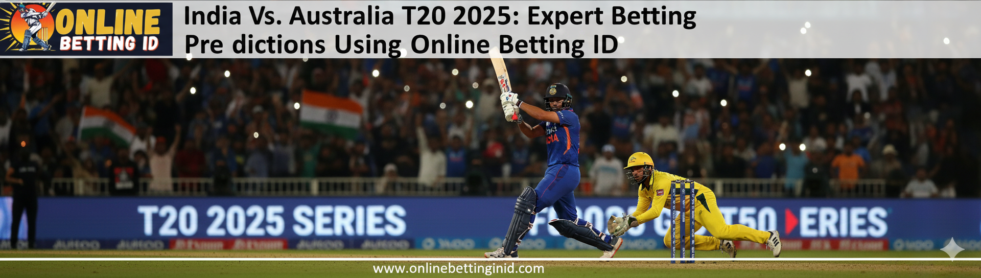 You are currently viewing India vs Australia T20 2025: Expert Betting Predictions Using Online Betting ID